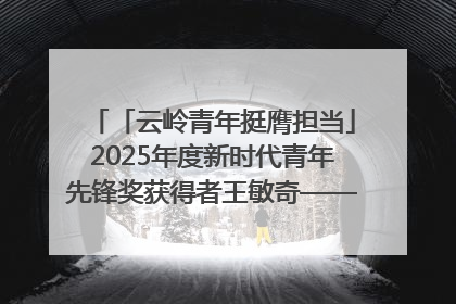 「云岭青年挺膺担当」2025年度新时代青年先锋奖获得者王敏奇——澜沧江上好渔人