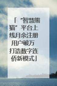 “智慧熊猫”平台上线月余注册用户破万 打造数字连侨新模式