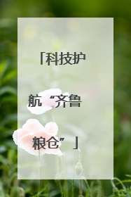 科技护航“齐鲁粮仓”