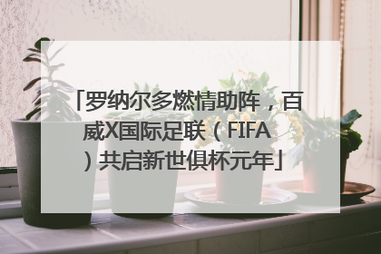 罗纳尔多燃情助阵，百威X国际足联（FIFA）共启新世俱杯元年