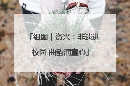 组图｜资兴：非遗进校园 曲韵润童心