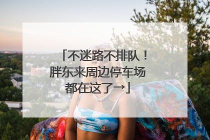 不迷路不排队！胖东来周边停车场都在这了→
