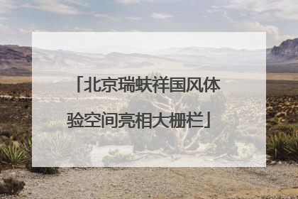 北京瑞蚨祥国风体验空间亮相大栅栏