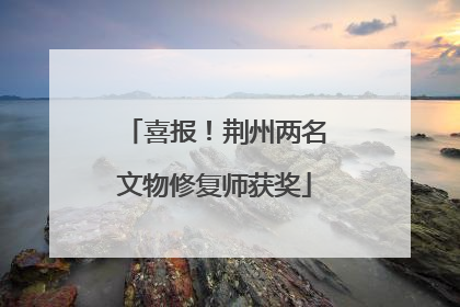 喜报！荆州两名文物修复师获奖