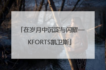 在岁月中沉淀与闪耀—KFORTS凯卫斯