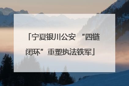 宁夏银川公安 “四链闭环”重塑执法铁军
