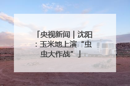 央视新闻｜沈阳：玉米地上演“虫虫大作战”