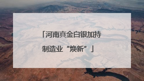 河南真金白银加持制造业“焕新”