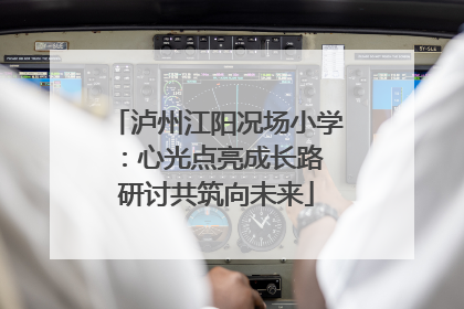泸州江阳况场小学：心光点亮成长路 研讨共筑向未来