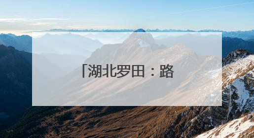 湖北罗田：路畅景美乡村兴