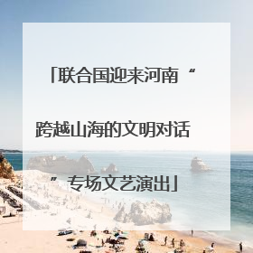 联合国迎来河南“跨越山海的文明对话”专场文艺演出