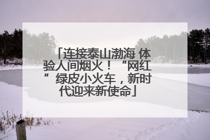 连接泰山渤海 体验人间烟火！“网红”绿皮小火车，新时代迎来新使命