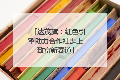达茂旗：红色引擎助力合作社走上致富新赛道