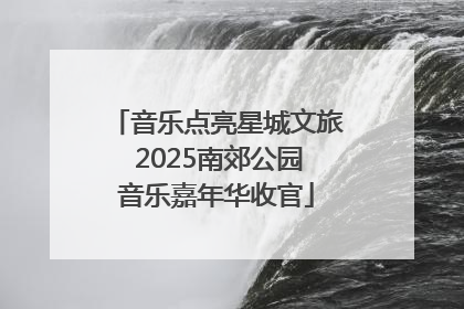 音乐点亮星城文旅 2025南郊公园音乐嘉年华收官