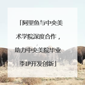 阿里鱼与中央美术学院深度合作，助力中央美院毕业季IP开发创新