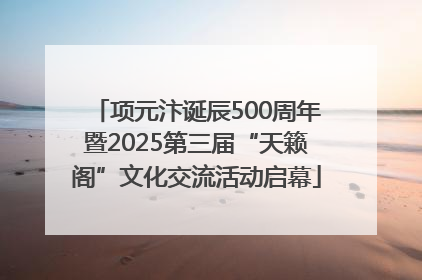 项元汴诞辰500周年暨2025第三届“天籁阁”文化交流活动启幕