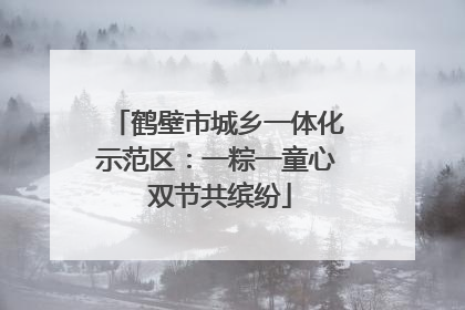 鹤壁市城乡一体化示范区：一粽一童心 双节共缤纷