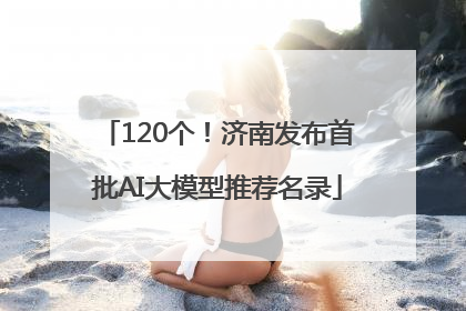 120个！济南发布首批AI大模型推荐名录