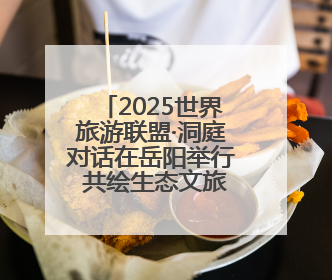 2025世界旅游联盟·洞庭对话在岳阳举行 共绘生态文旅新蓝图