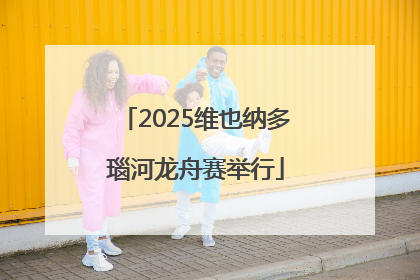 2025维也纳多瑙河龙舟赛举行